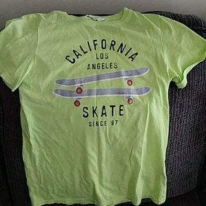 M 10/12 H&M boys california skater shirt